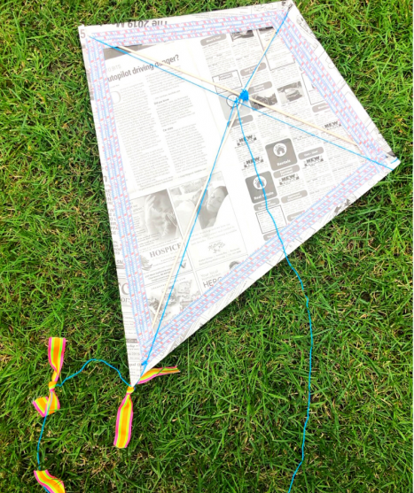 Newspaper Kite