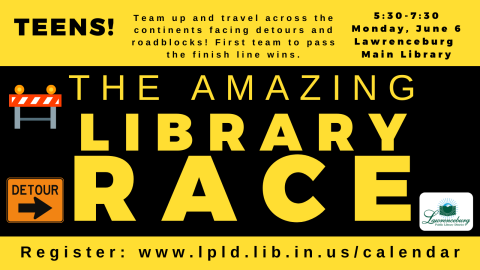 The Amazing Library Race for teens