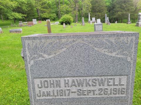 West Fork gravestone