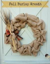 Fall Burlap Wreath