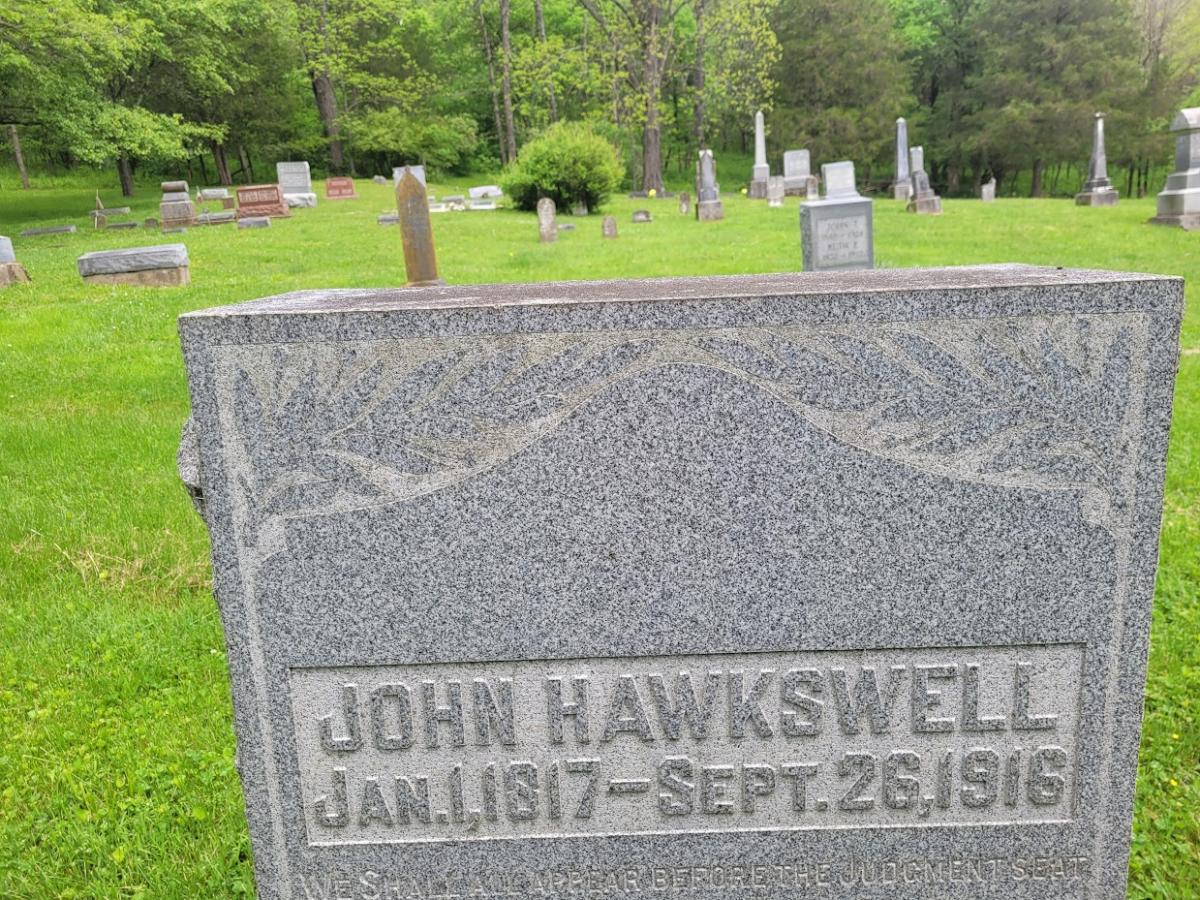 West Fork gravestone