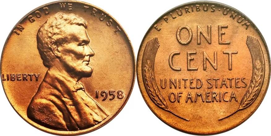 Photo of the front and back of a wheat penny